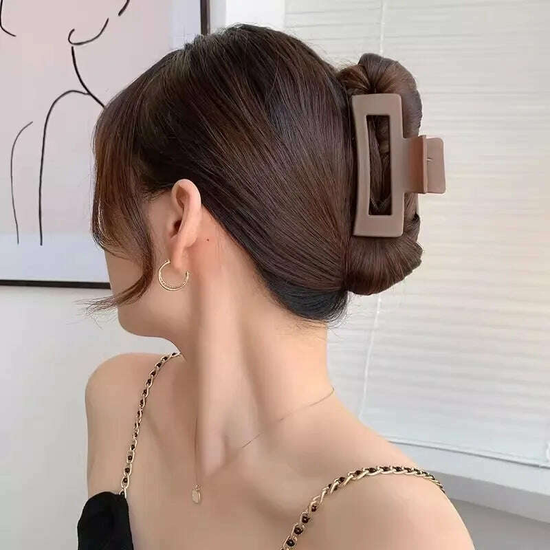 Korean Large Plastic Hair Claw