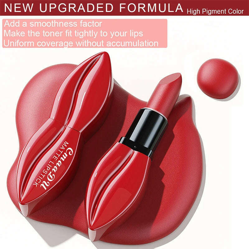 Waterproof Matte Velvet Lip Gloss – Long-Lasting Lipstick
