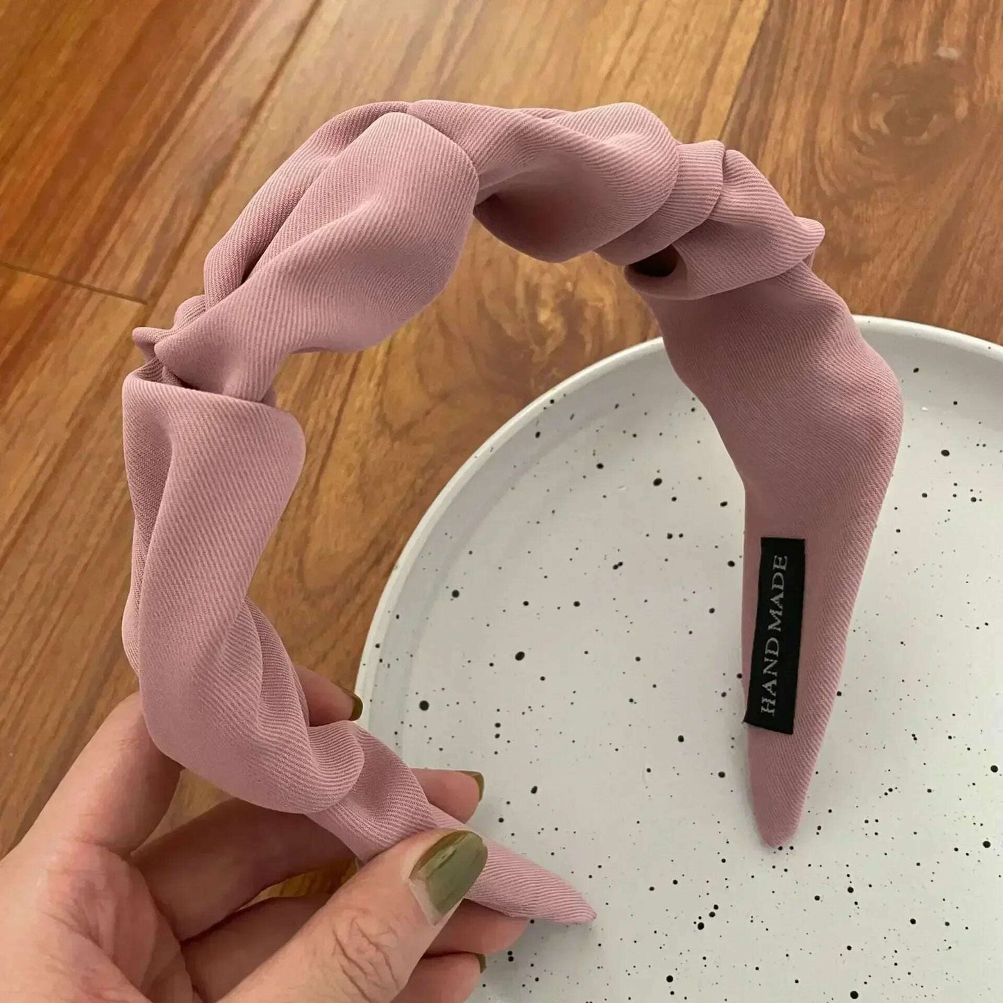 Wide Flower Hoop Headbands
