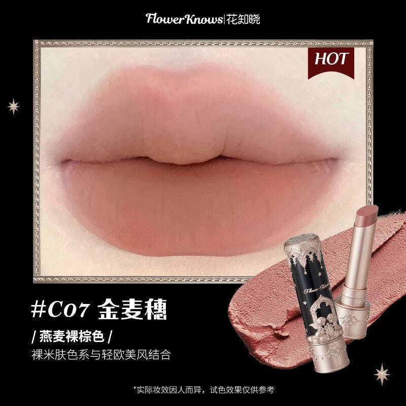 Flower Knows Little Angel Velvet Lipstick – Long-Lasting Matte