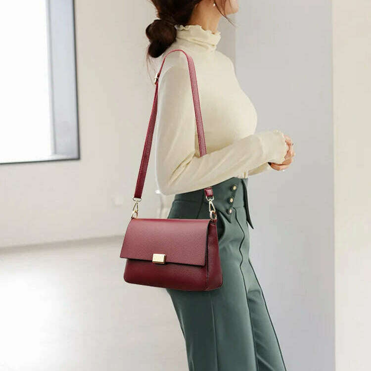 2024 New Trend Fashion Genuine Leather Crossbody Shoulder Bag