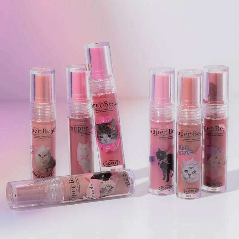 FLORTTE Lip Plumper Gloss – Moisturizing Lip Oil