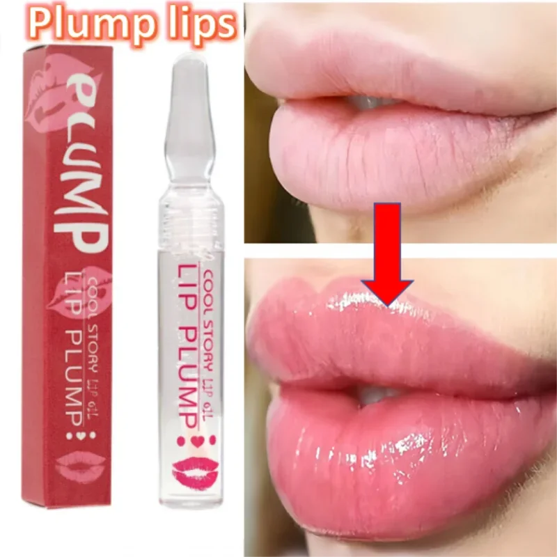 Lip Plump Serum – Moisturizing & Volumizing Lip Oil