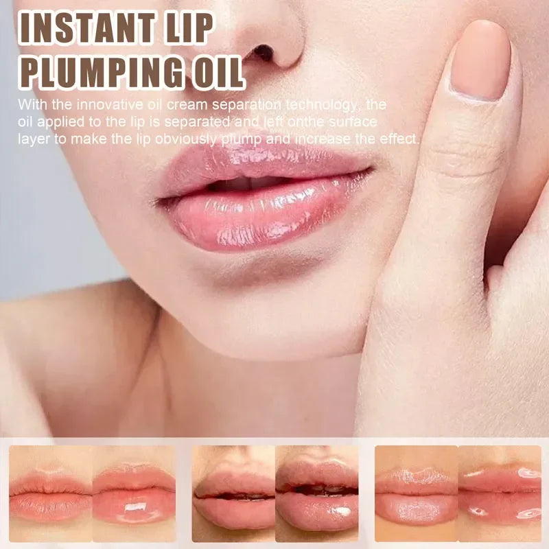Lip Plump Serum – Moisturizing & Volumizing Lip Oil