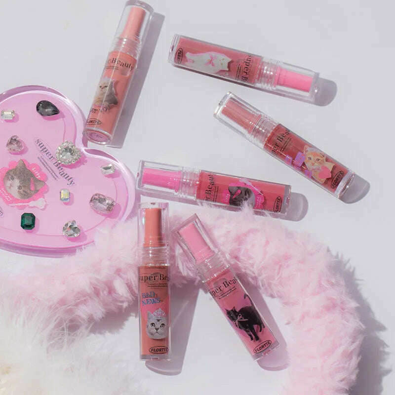 FLORTTE Lip Plumper Gloss – Moisturizing Lip Oil