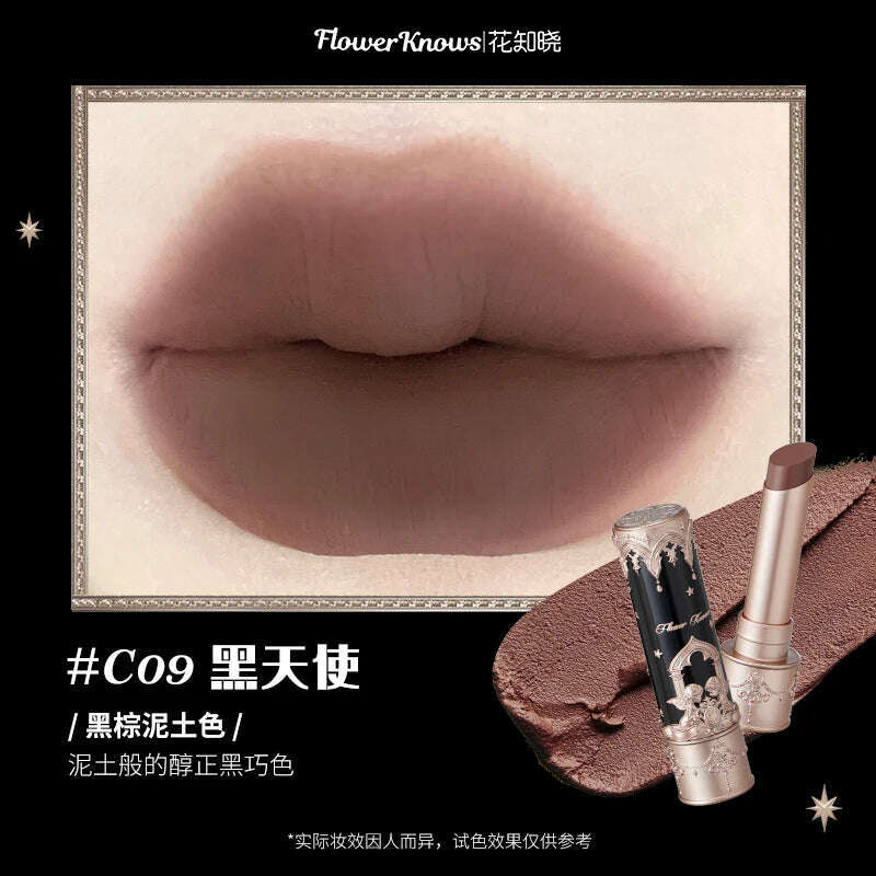 Flower Knows Little Angel Velvet Lipstick – Long-Lasting Matte