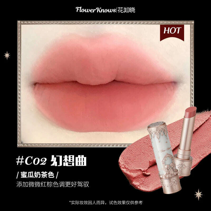 Flower Knows Little Angel Velvet Lipstick – Long-Lasting Matte