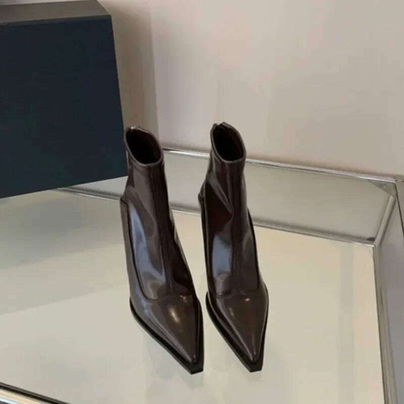 QANZ 2024 High-Quality Women’s Mid-Calf Boots