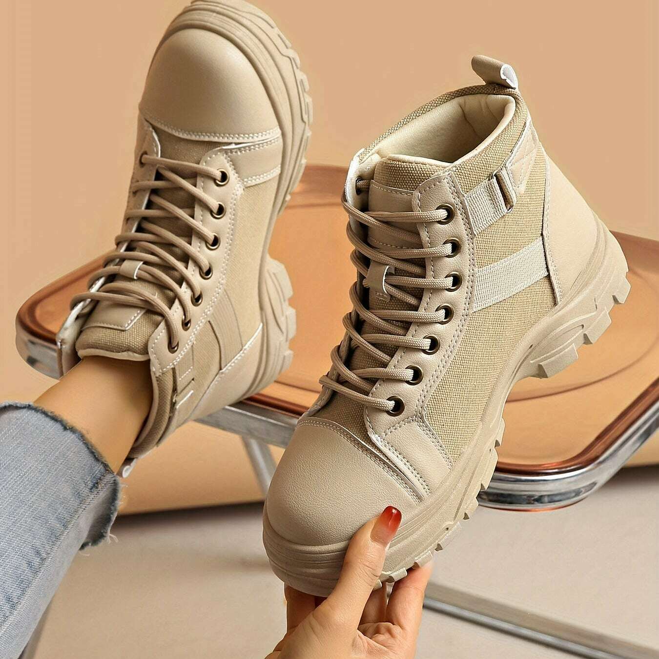 Women's High-Top Casual Sneakers
