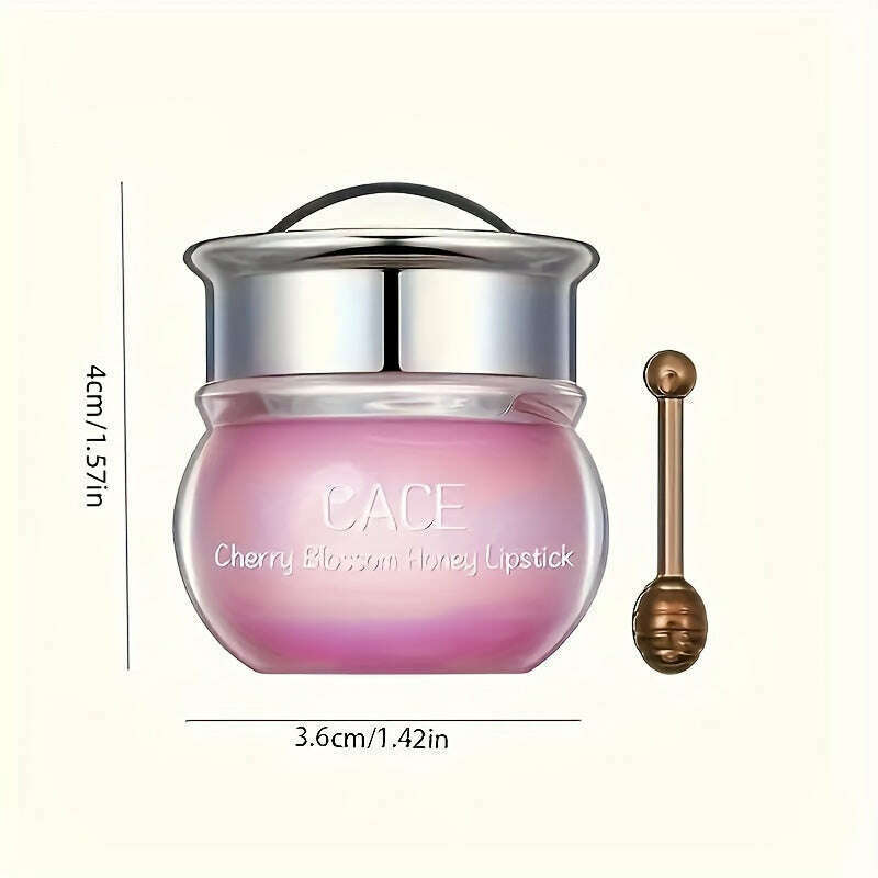 3pcs Rose Cherry Peach Lip Balm Set