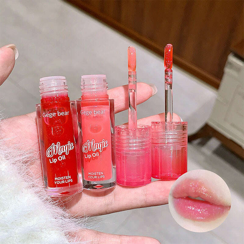 Jelly Lip Oil: Moisturizing Crystal Lip Tint