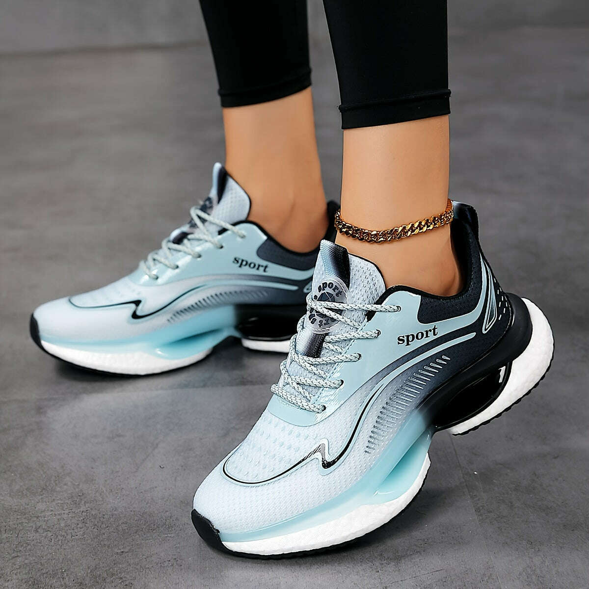 Women's Breathable Mesh Platform Sneakers