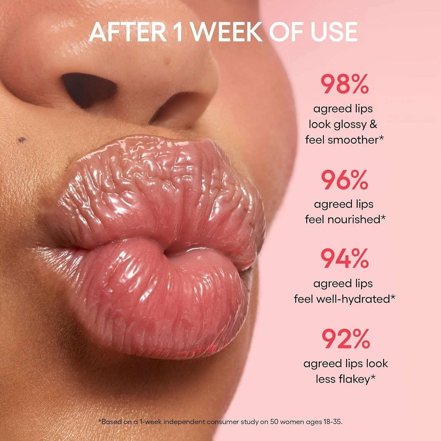 25 Pairs Daily Moisturizing Collagen Pink Lip Masks