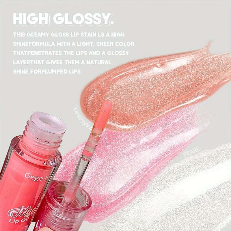 Jelly Lip Oil: Moisturizing Crystal Lip Tint