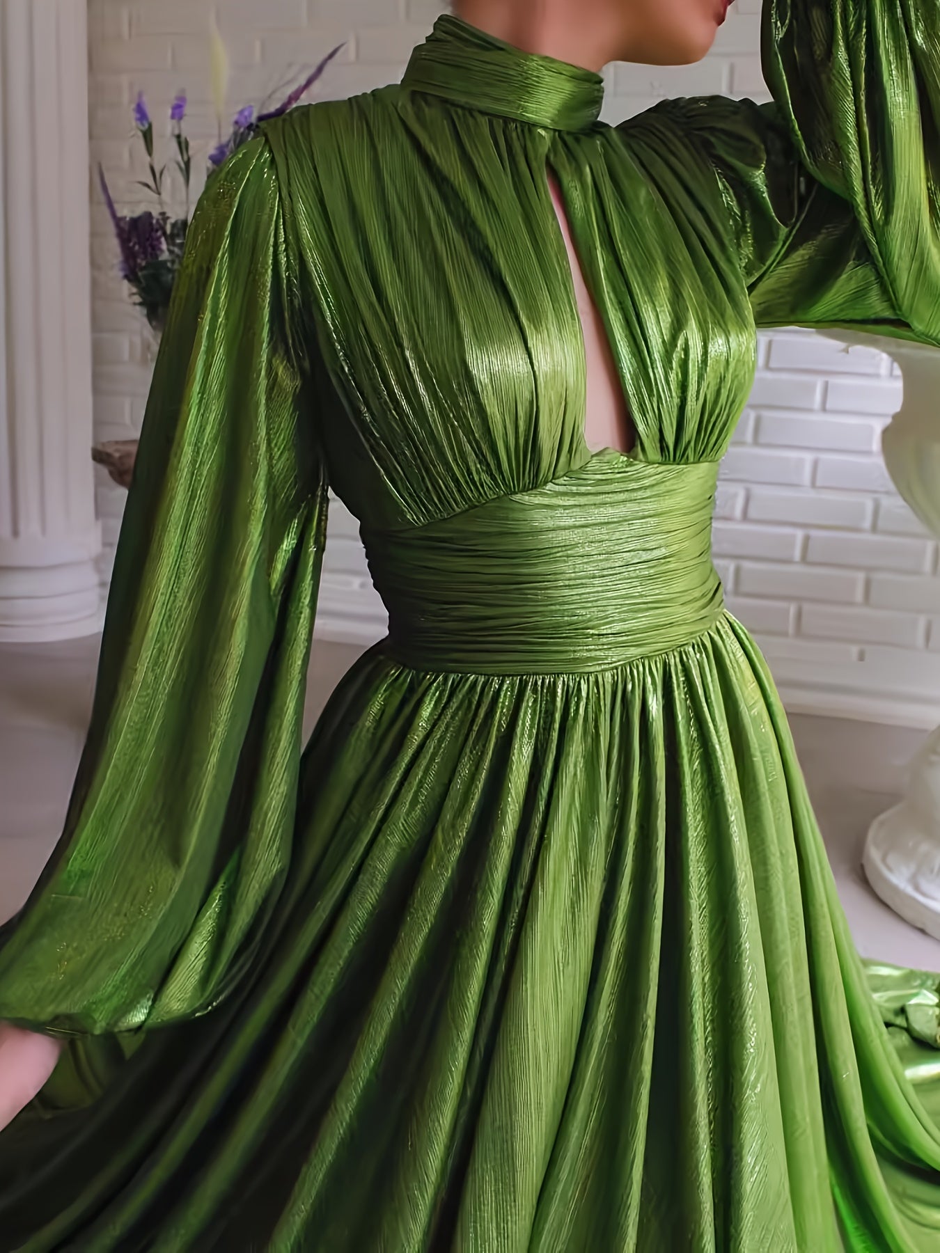 Women's Elegant Formal & Casual Dress - Long Formal party, Office, Beach Vacation Outfit - Machine Washable Elegant Evening Gown for Women