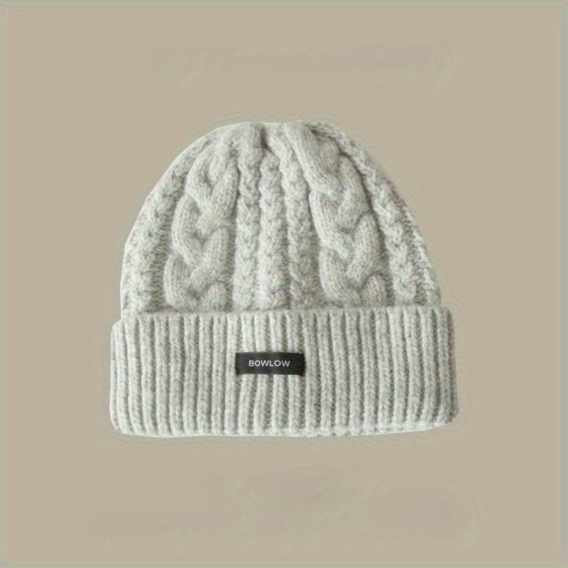 Thickened Warm Beanie Hat – Autumn/Winter Ear Protection