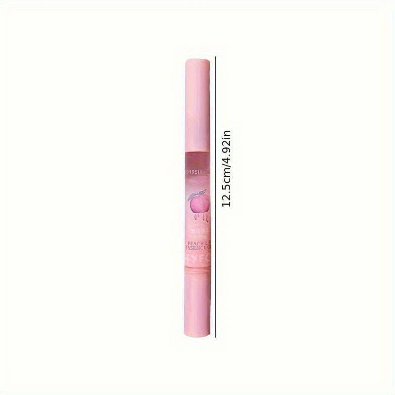 Peach Blossom Essence Lip Oil: Glossy, Moisturizing, Unisex