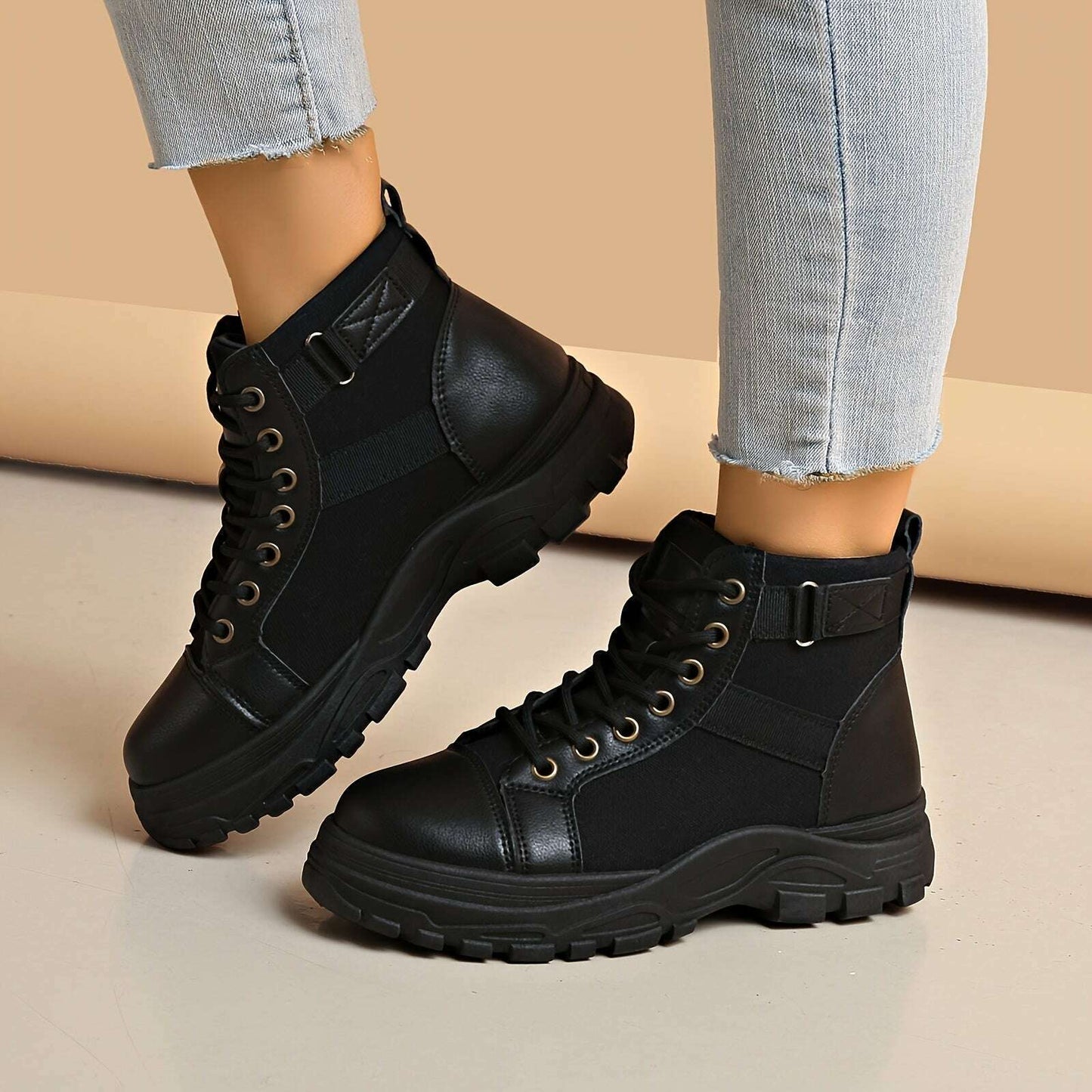 Women's High-Top Casual Sneakers