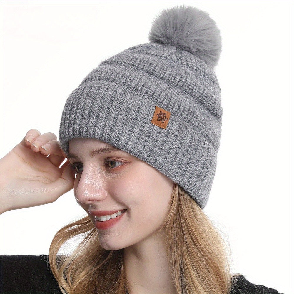 Women’s 3pcs Winter Set – Hat, Scarf & Gloves