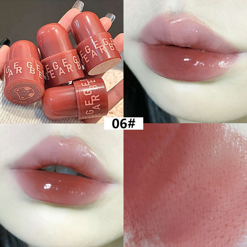 Bear Seal Lip Jelly: Glossy, Moisturizing, Plant-Based