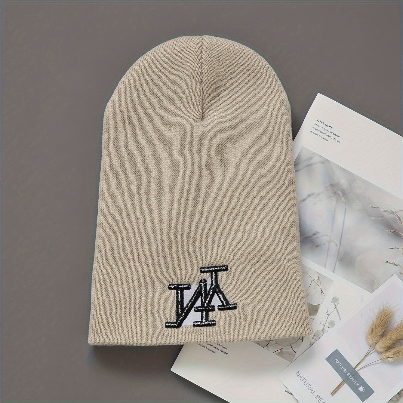 3-Pack Unisex Winter Beanie – Warm Solid Color Hat