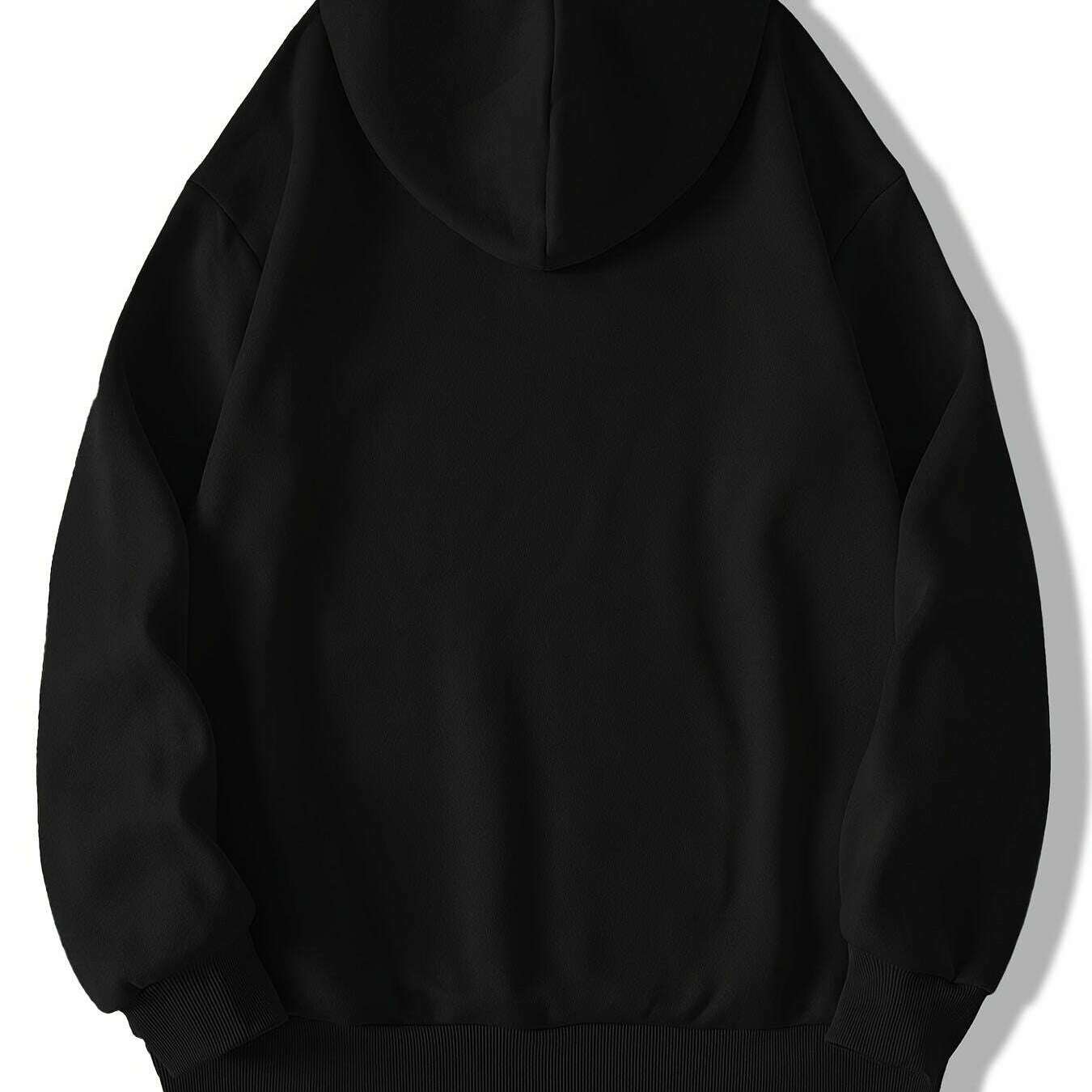 600g Letter Printed Hoodie – Hooded, Casual, Outdoor Wear - D&M Boutique