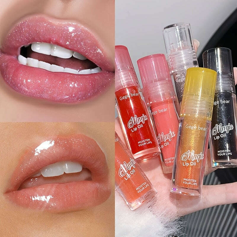 Jelly Lip Oil: Moisturizing Crystal Lip Tint