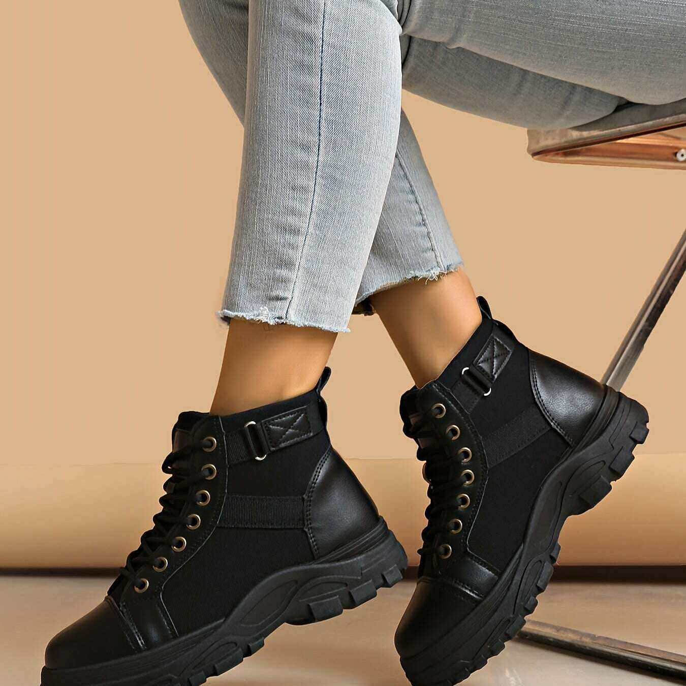 Women's High-Top Casual Sneakers