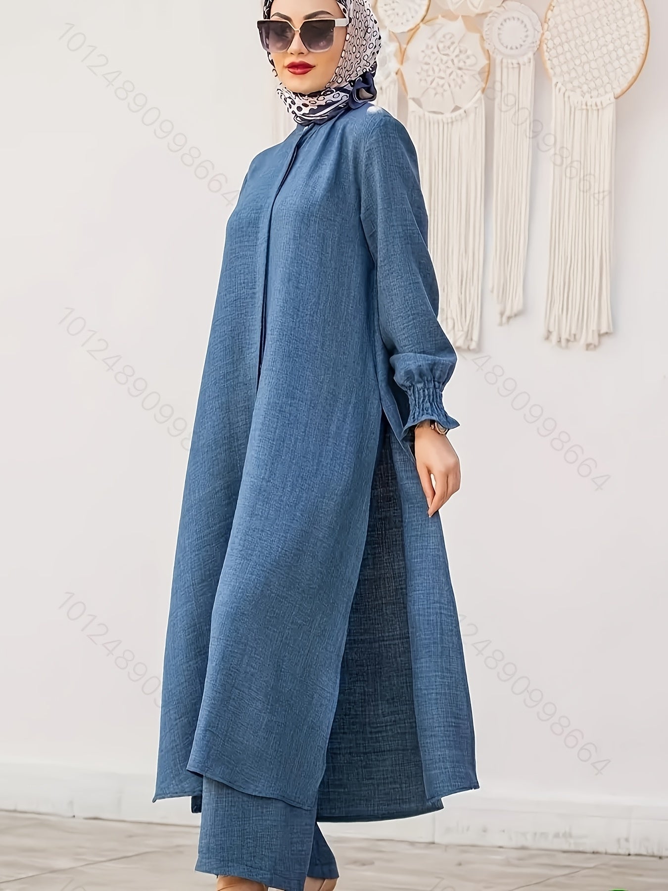 Stylish, Elegant, and Comfortable Muslim Outfit 9006