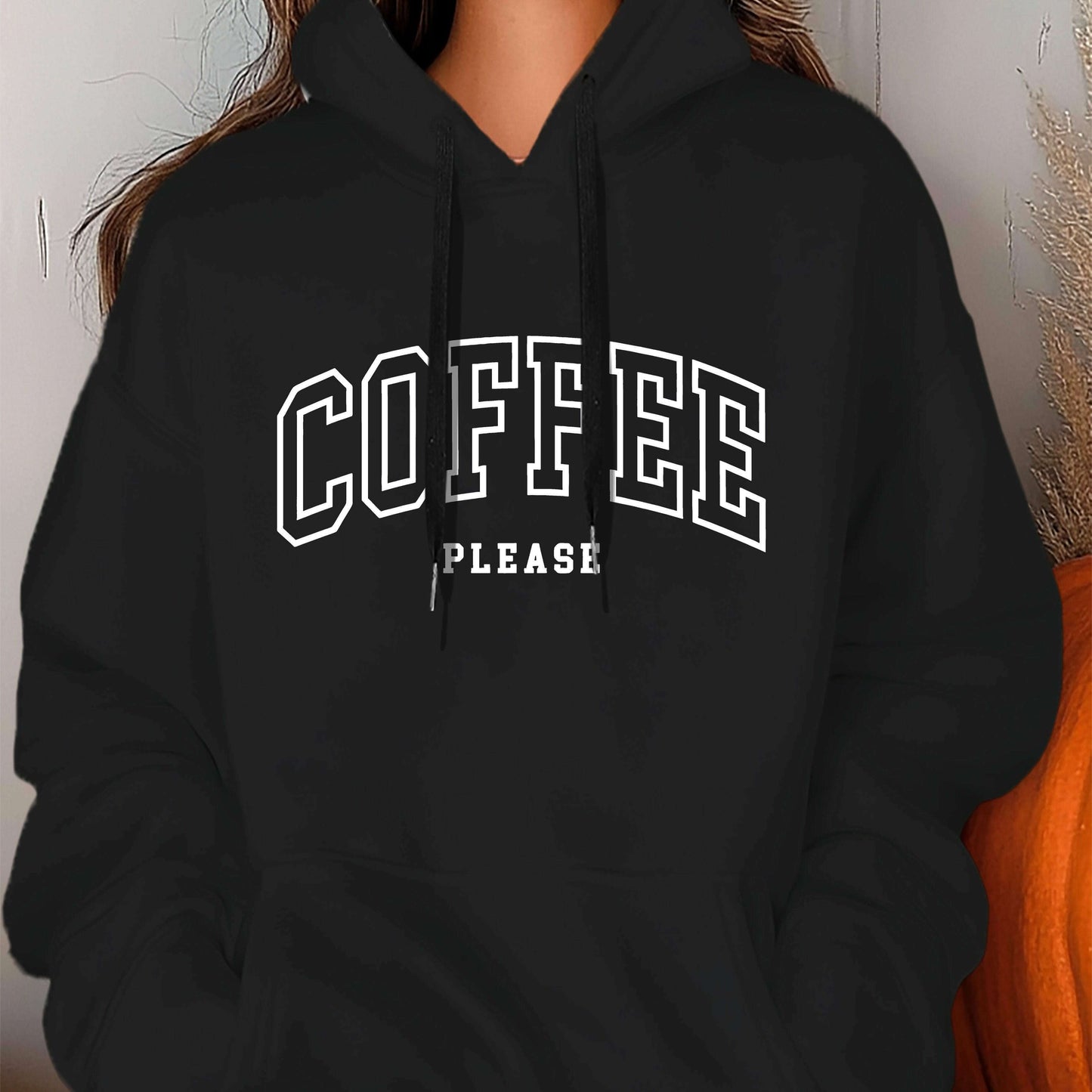 600g Letter Printed Hoodie – Hooded, Casual, Outdoor Wear - D&M Boutique