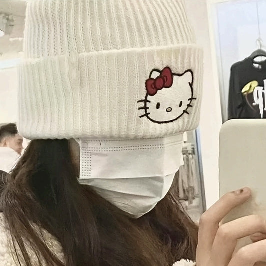 Hello Kitty Hat – Women’s Cute Winter Ski Beanie