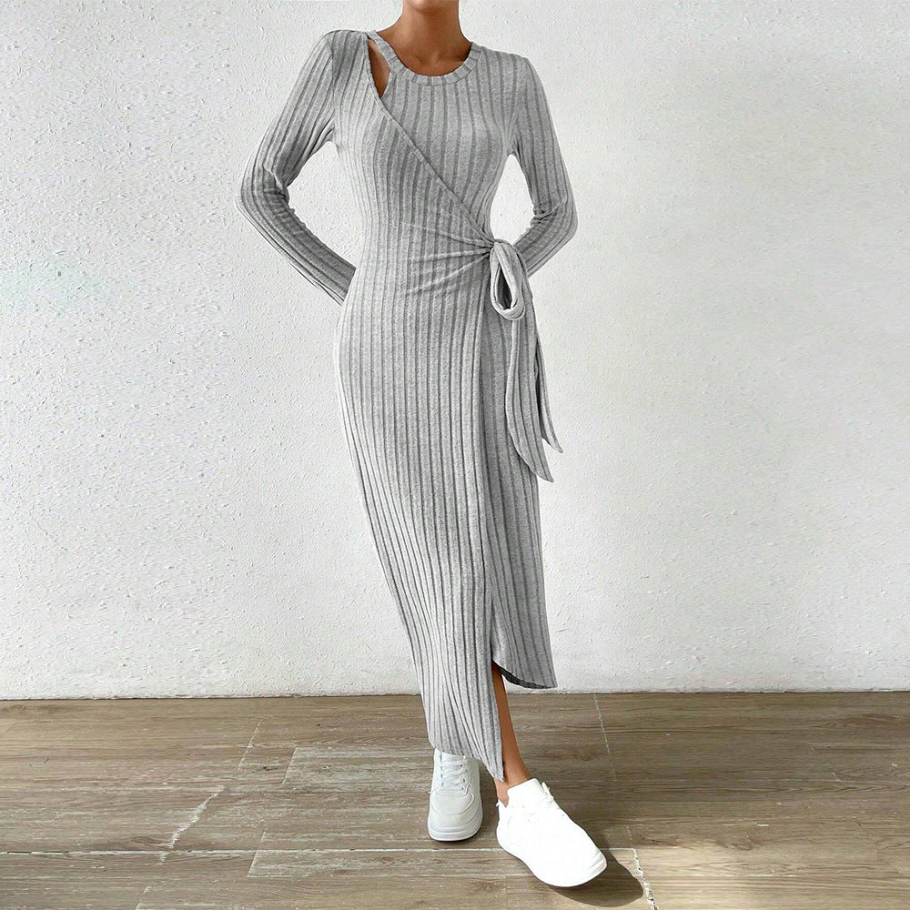 European and American women's dresses irregular long skirts