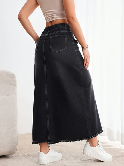 Women'S New Casual Elastic Versatile Multi-bag Beard Dress