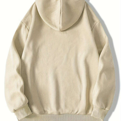 600g Letter Printed Hoodie – Hooded, Casual, Outdoor Wear - D&M Boutique 