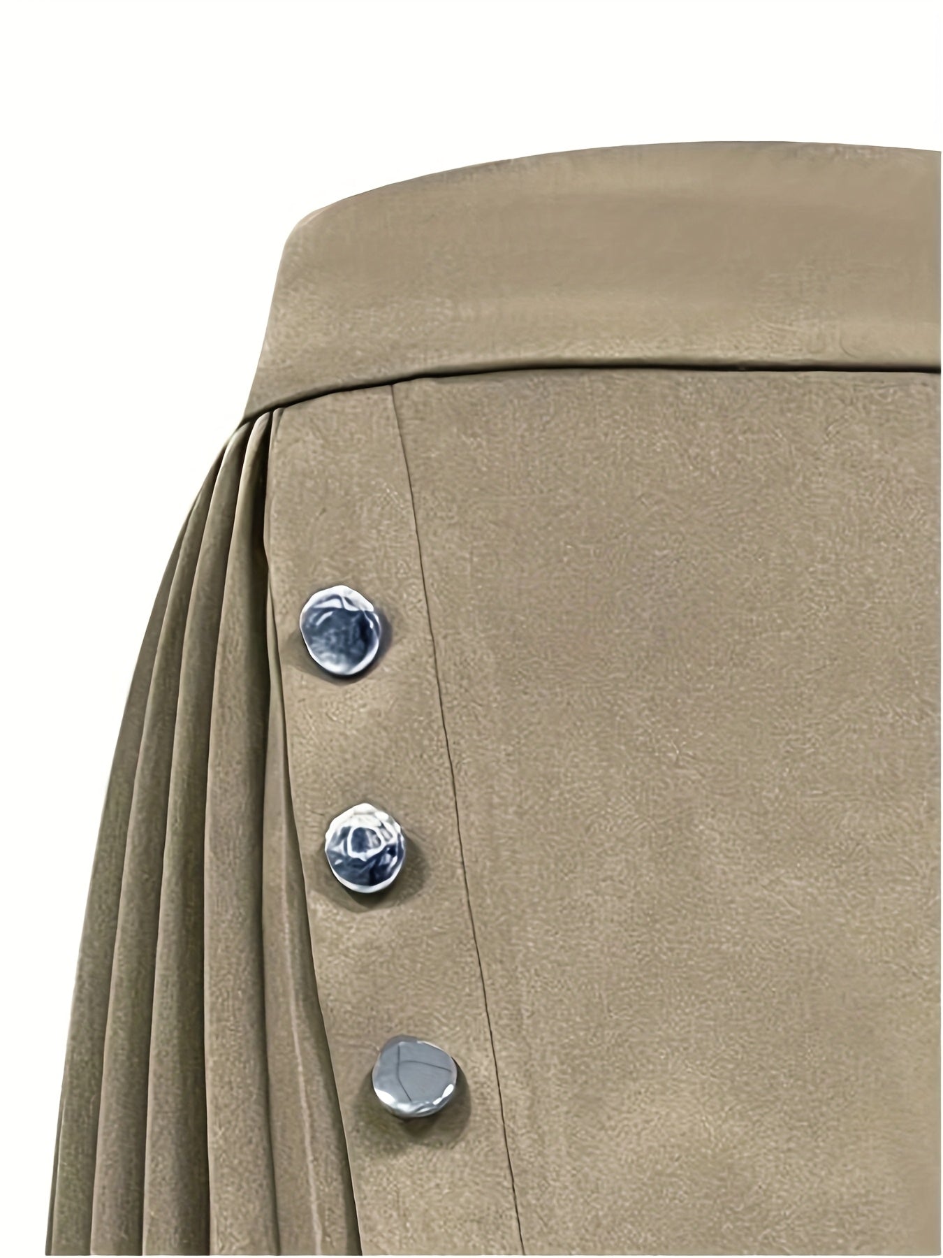 New Autumn Irregular Design Half-Length Skirt for Women, Versatile Pleated Skirt with a Stylish Flair.
