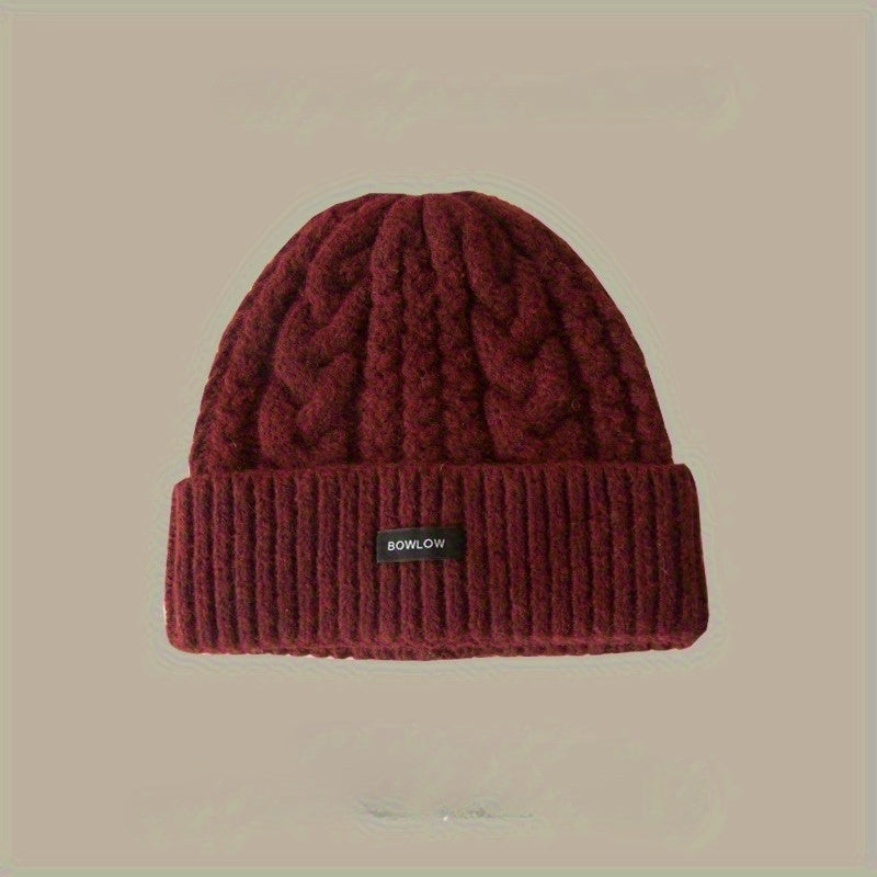 Thickened Warm Beanie Hat – Autumn/Winter Ear Protection