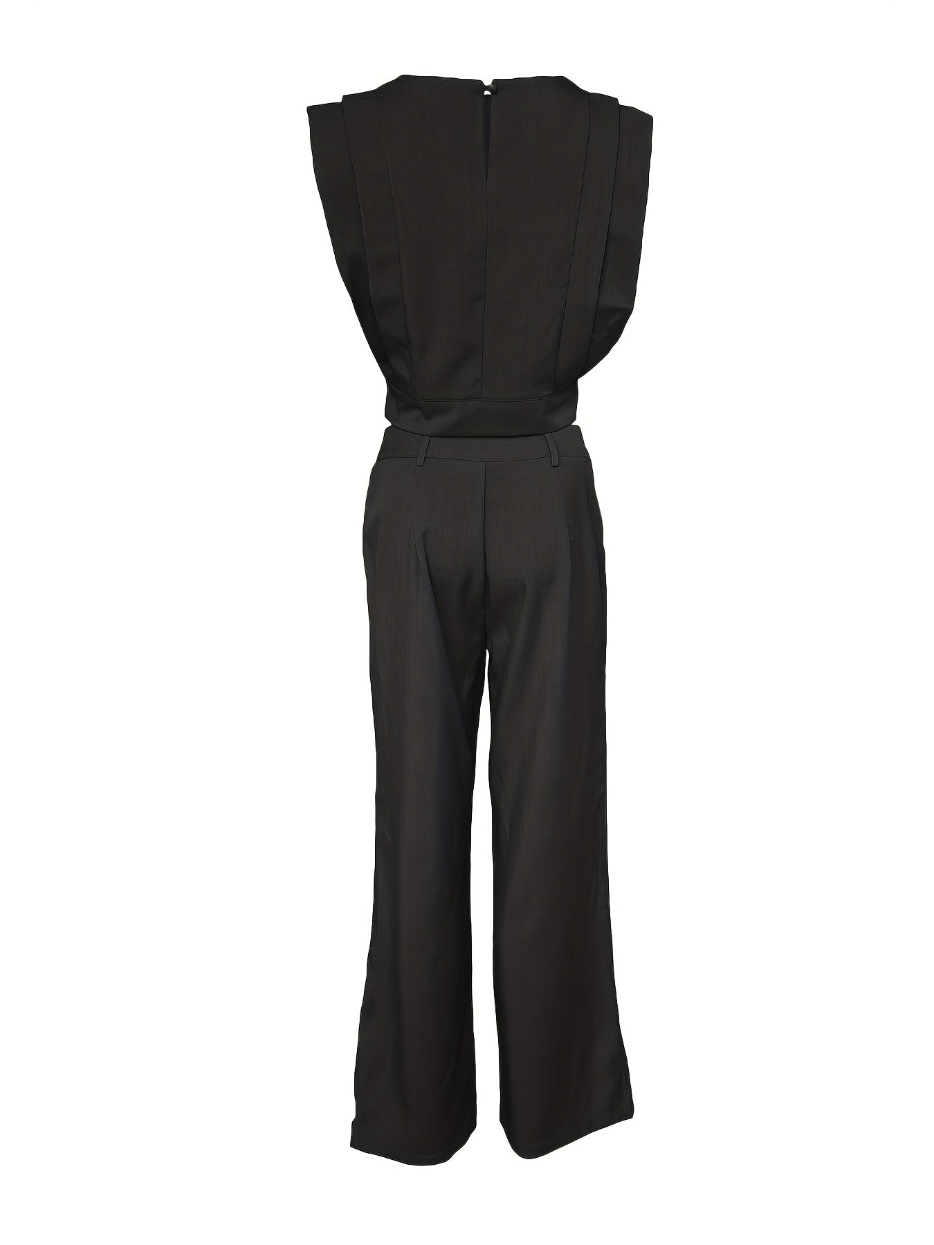 Women’s Casual Outfit Set – Short Sleeve Top & Pants