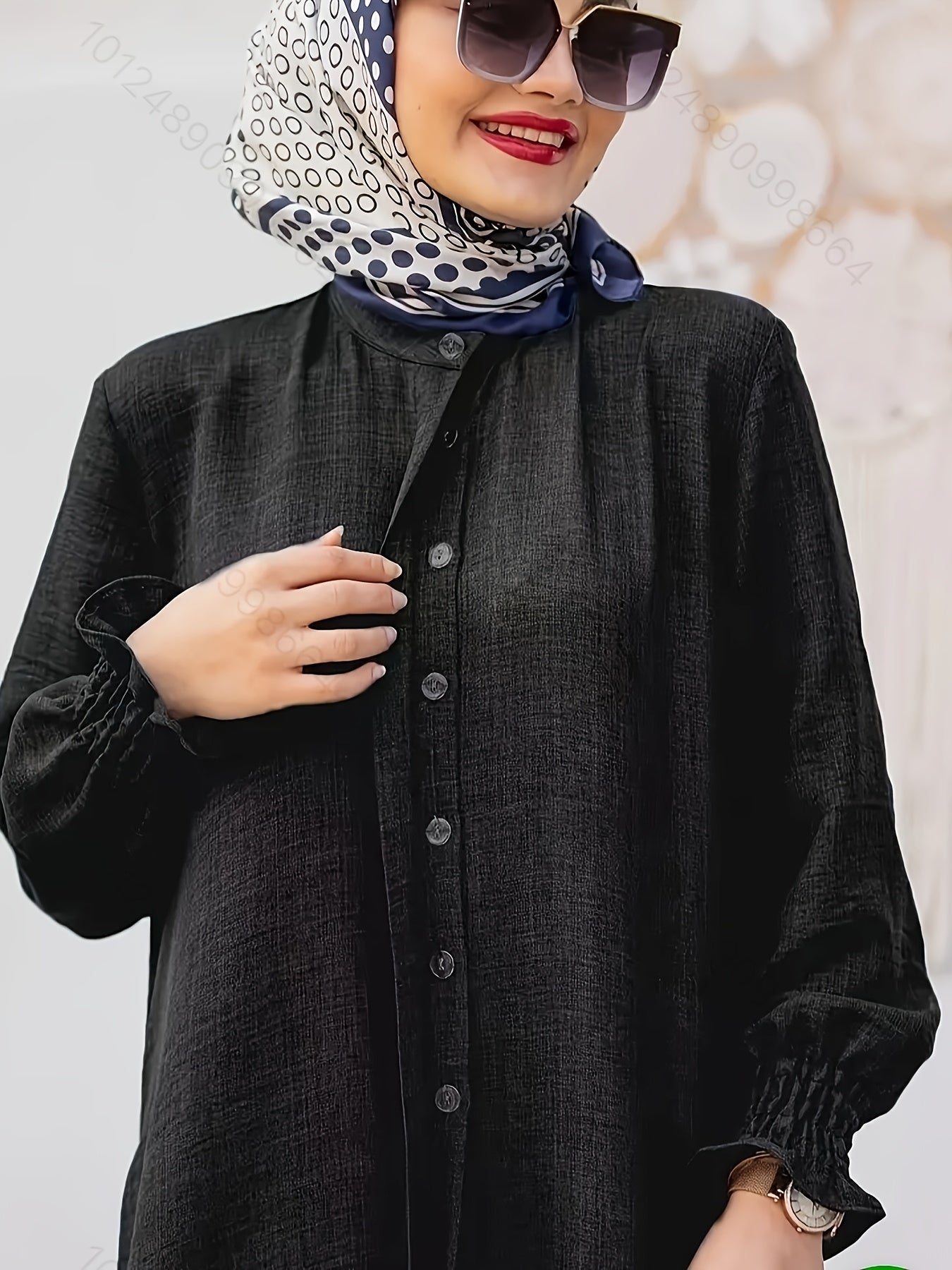 Stylish, Elegant, and Comfortable Muslim Outfit 9006