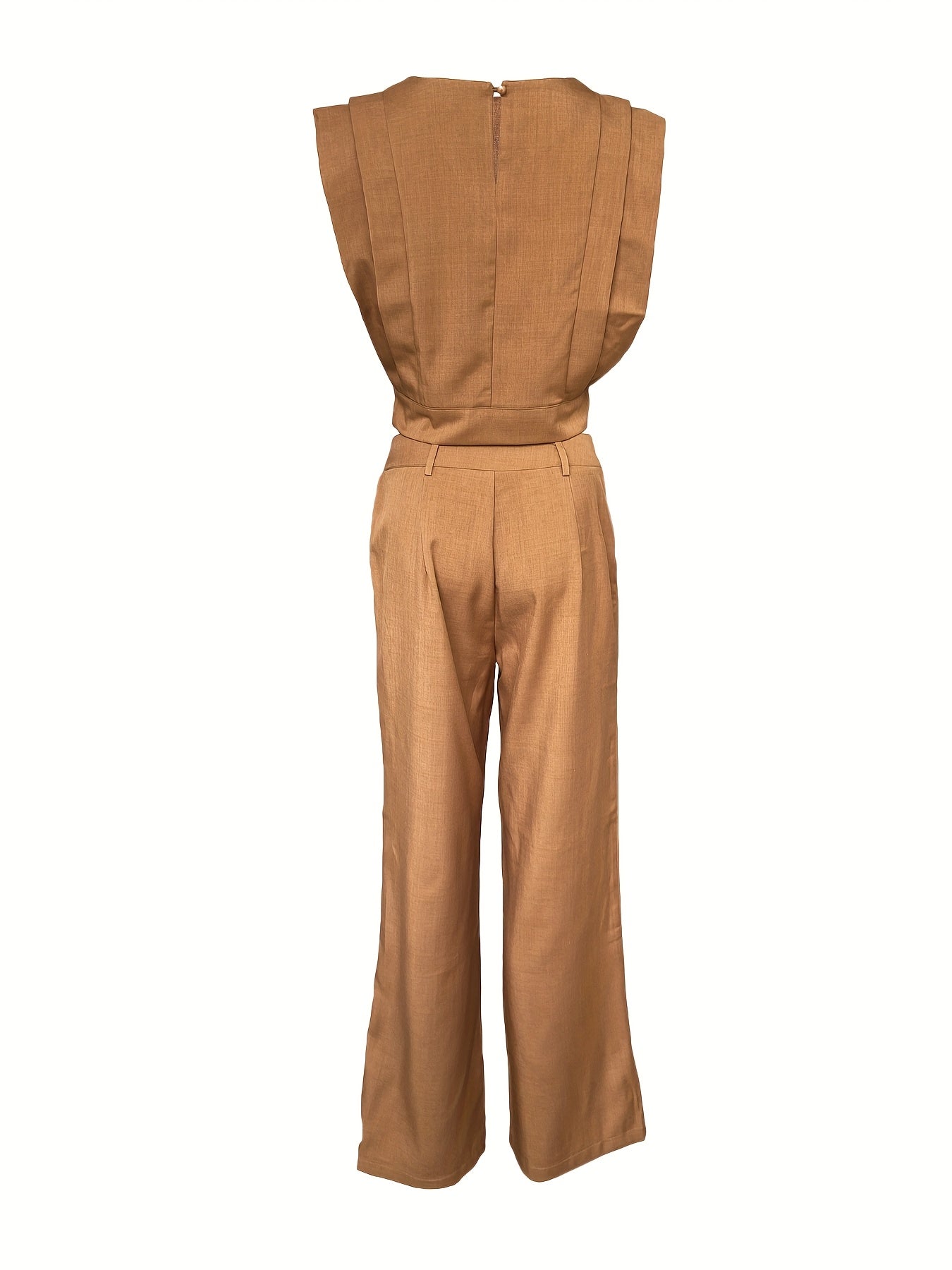 Women’s Casual Outfit Set – Short Sleeve Top & Pants