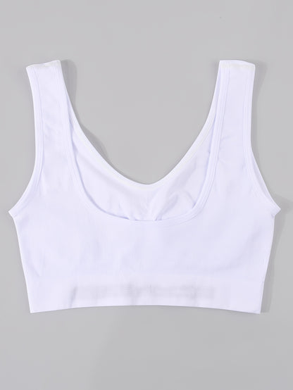 7pcs Sports Bra For Women, Shock-absorbing Running, Small Chest Gathering, Fitness Yoga Vest, Thin Design, No Padding, Beautiful Back, Sports Bra