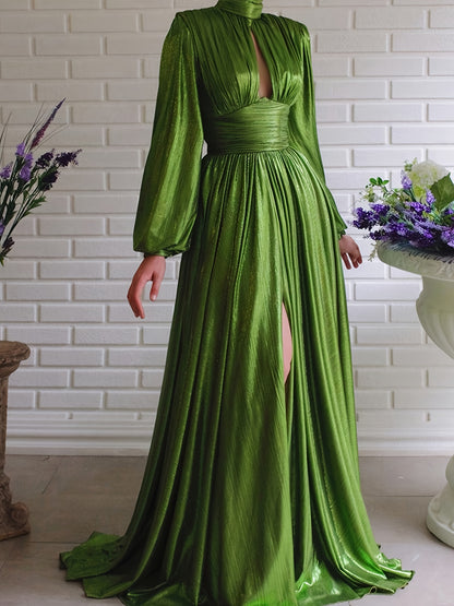Women's Elegant Formal & Casual Dress - Long Formal party, Office, Beach Vacation Outfit - Machine Washable Elegant Evening Gown for Women