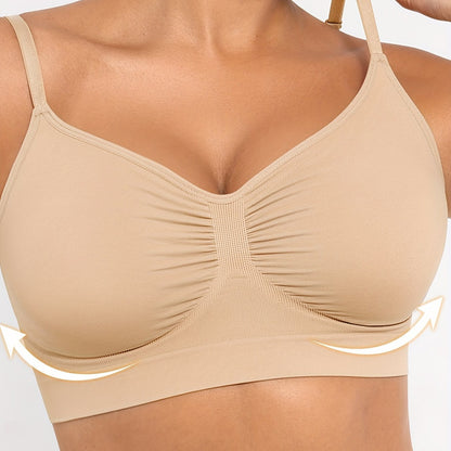 [Push-Up Seamless Bra] Push-Up Seamless Bra For Women | Breathable Back Control Bra