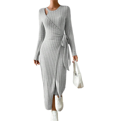 European and American women's dresses irregular long skirts