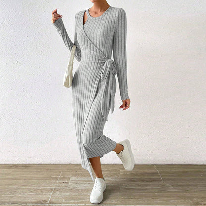European and American women's dresses irregular long skirts