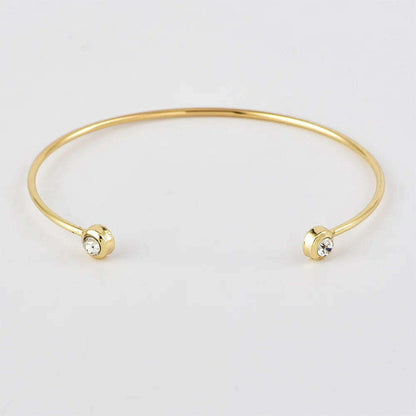 Punk Charm Bracelet Bracelet Fashion New Temperament Popular Jewelry Leaf Crystal Women's 4-piece Set Bracelet Wholesale - D&M Boutique