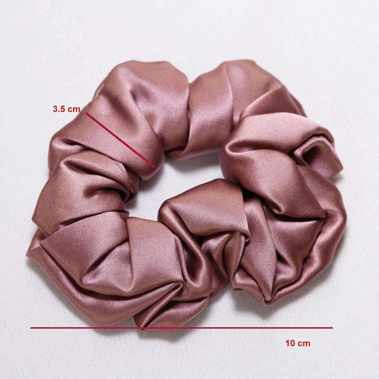 100% Natural Silk Scrunchies – Elastic Hair Bands for Women