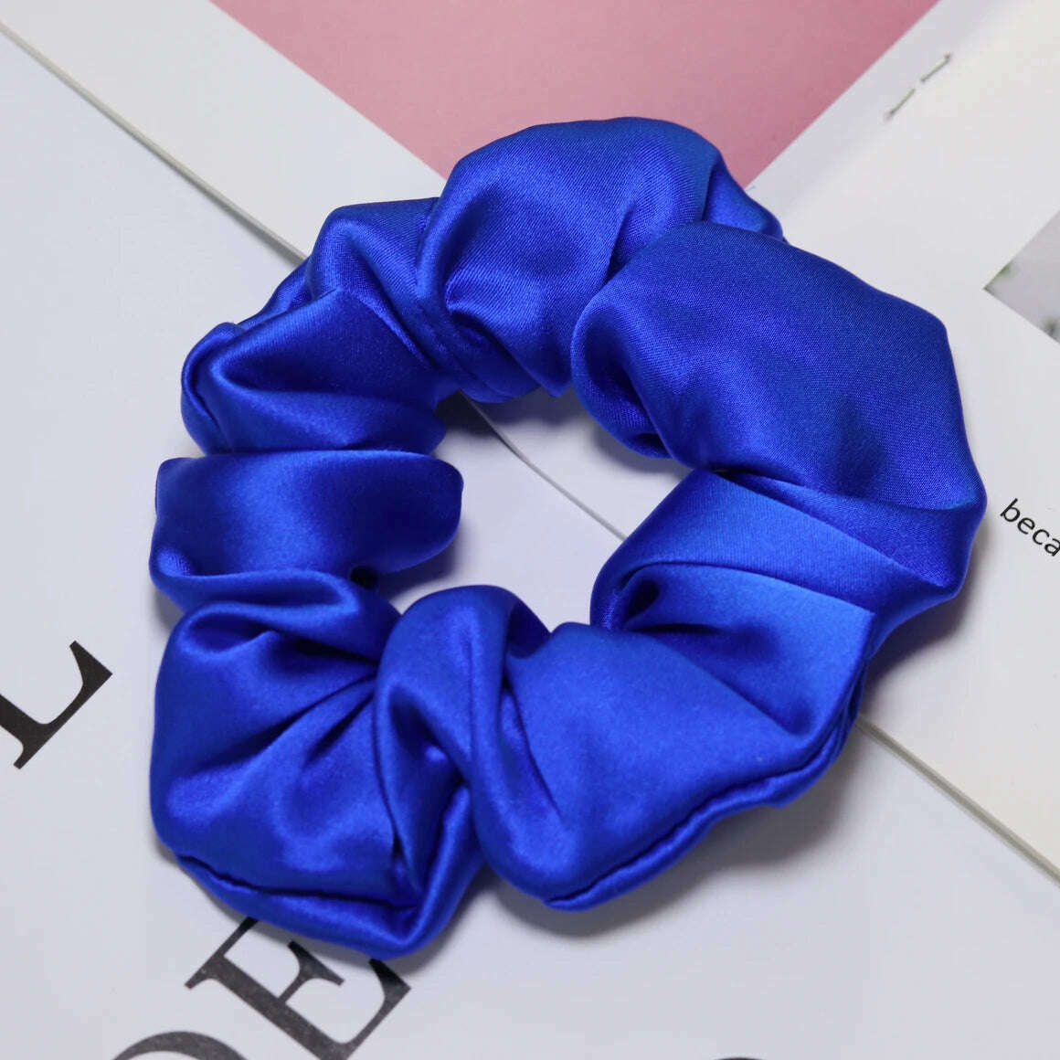 100% Natural Silk Scrunchies – Elastic Hair Bands for Women