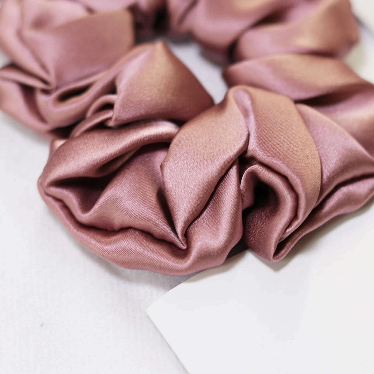100% Natural Silk Scrunchies – Elastic Hair Bands for Women
