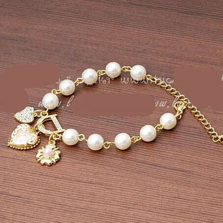 Punk Charm Bracelet Bracelet Fashion New Temperament Popular Jewelry Leaf Crystal Women's 4-piece Set Bracelet Wholesale - D&M Boutique