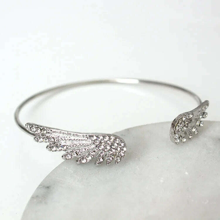Punk Charm Bracelet Bracelet Fashion New Temperament Popular Jewelry Leaf Crystal Women's 4-piece Set Bracelet Wholesale - D&M Boutique